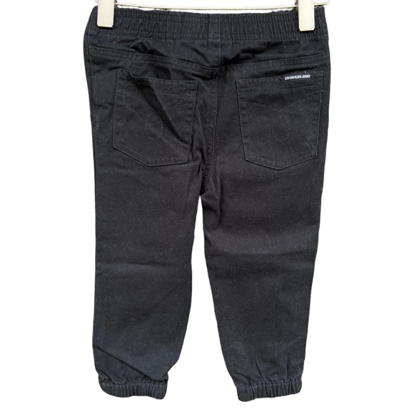 ⭐️⭐️⭐️3 for$12⭐️⭐️⭐️Clavin Klein Jeans Joggers Black Size 24Months - Picture 3 of 4
